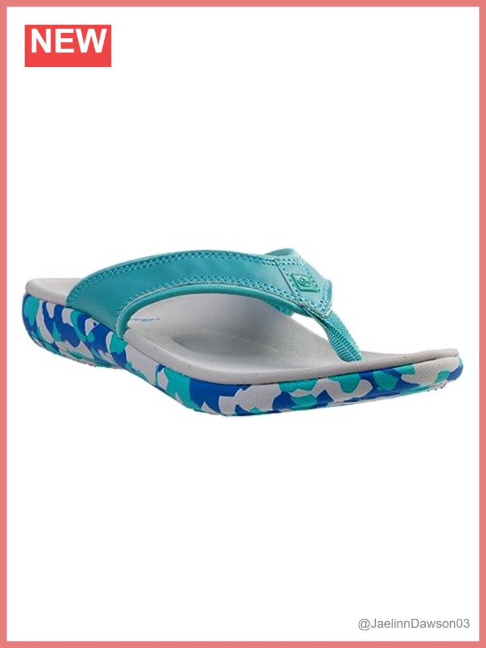 Orthotic Flip Flop Sandals with Arch Support Non-Slip EVA Wedge